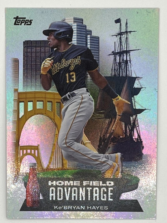 2022 Topps Ke'Bryan Hayes Home Field Advantage # HA-20, Rookie