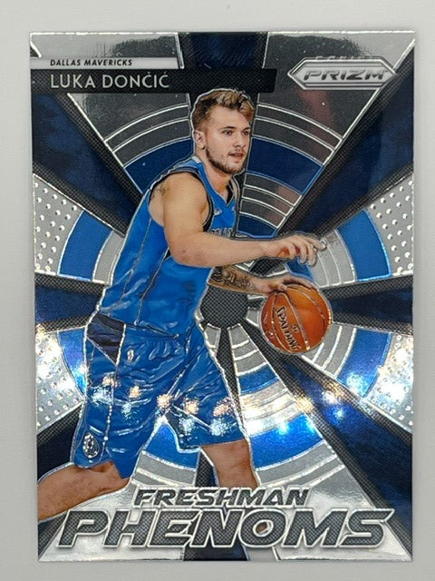 2018-19 Prizm Luka Doncic Freshman Phenoms # 23, Rookie Subset