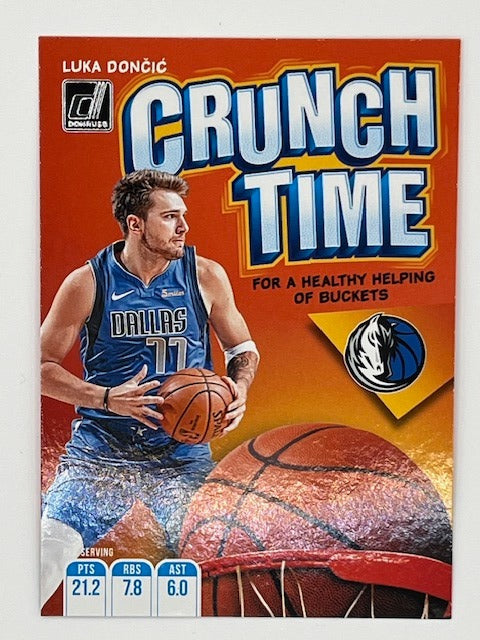 2019-20 Donruss Luka Doncic Crunch Time # 10, Subset