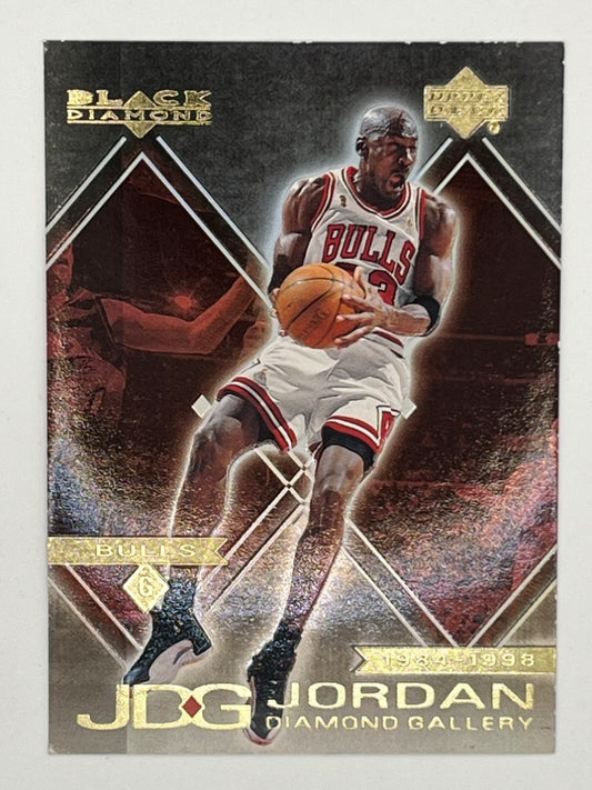 1999-00 Upper Deck Black Diamond Michael Jordan Jordan Diamond Gallery # DG8