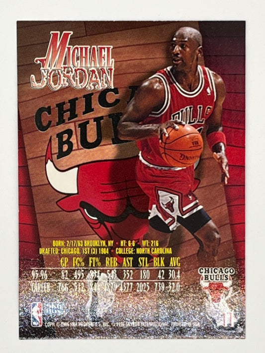 1996-97 Skybox Z-Force Michael Jordan # 11