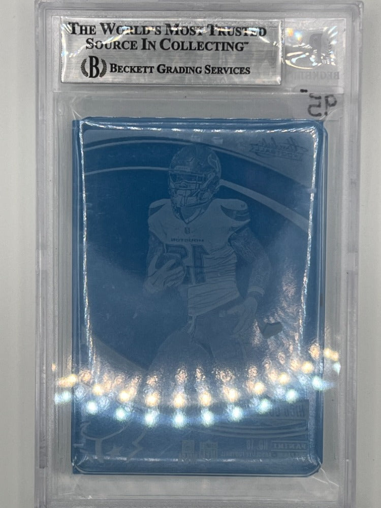 2025 Absolute Glass Nico Collins # 18 BGS 9 Graded Slab