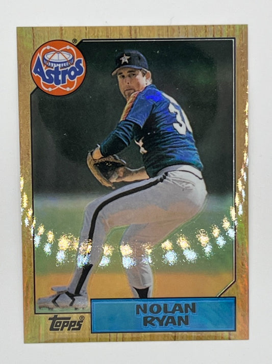 1998 Topps Nolan Ryan Refractor # 757