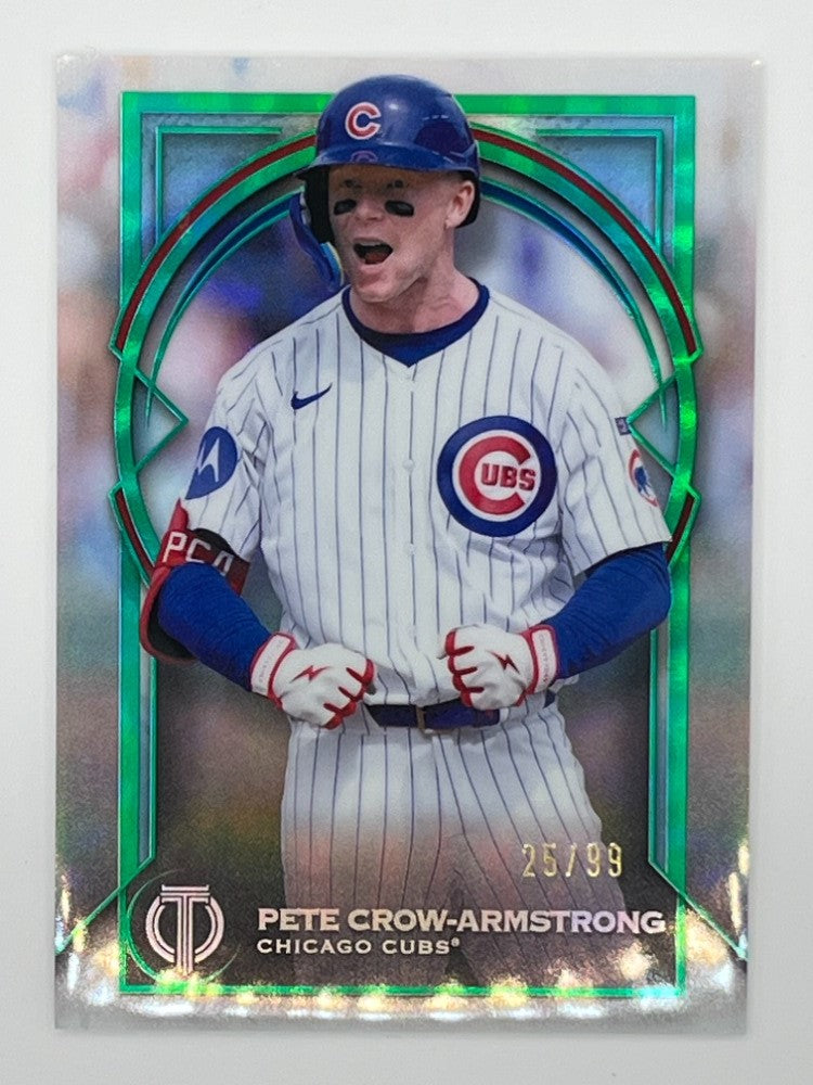 2026 Topps Tribute Pete Crow-Armstrong Green # 70 - Serialized 25/99