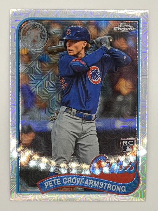 2024 Topps Chrome Pete Crow-Armstrong Series 1 Rookie Silver Pack # T89C-86