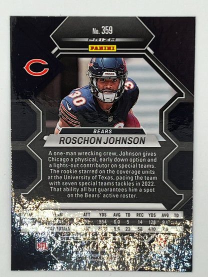 2023 Mosaic Roschon Johnson # 359, Genesis Rookie Card