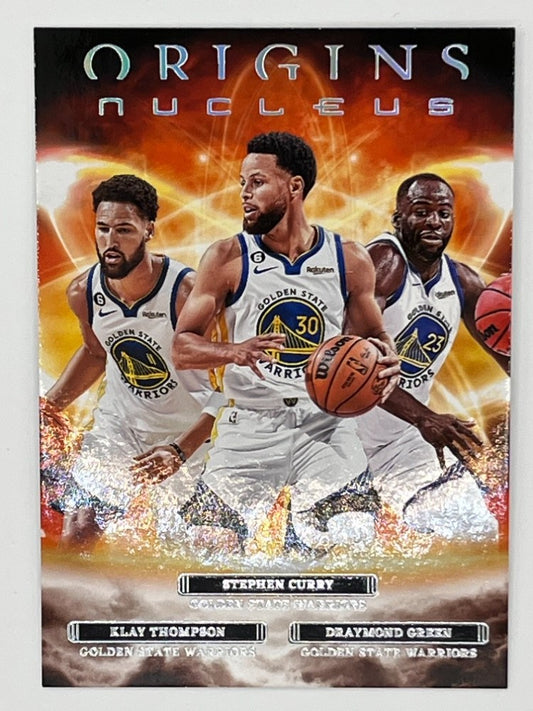2022-23 Origins Stephen Curry Nucleus # 11, 3 Player 55 Pt. Card