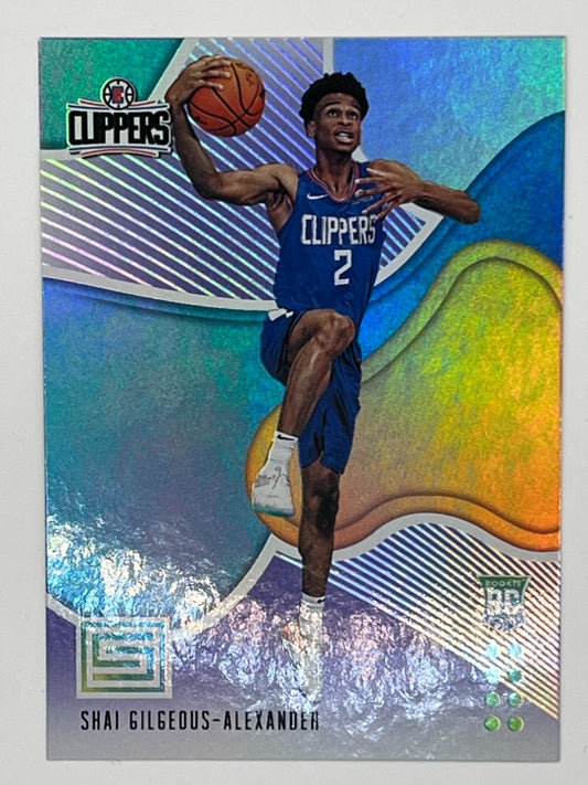 2018-19 Status Shai Gilgeous-Alexander Purple Rookie # 156